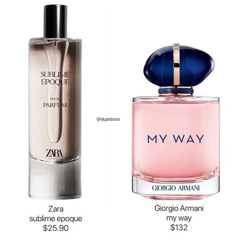 My Way Giorgio Armani dupe 